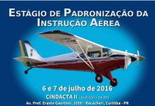 SERIPA V abre inscrição para Estágio de Padronização da instrução aérea (EPIA)