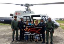 Alunos assistidos pelo PROERD visitam as instalações do GTA Sergipe