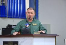 Comandante da Base de Rio Preto fala na tribuna da Câmara Municipal de Vereadores