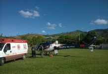 Helicóptero Pegasus 10 apoia SAMU em resgate à recém nascido