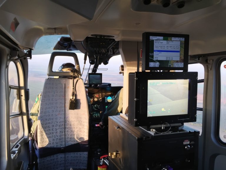 O helicóptero da Receita Federal faz a diferença nas ações de fiscalização e combate ao contrabando e descaminho