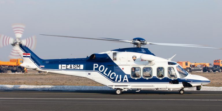 Segundo AW139 é entregue para a polícia da Croácia