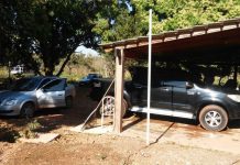 PM e Ciopaer localizam dois carros roubados em chácara em VG