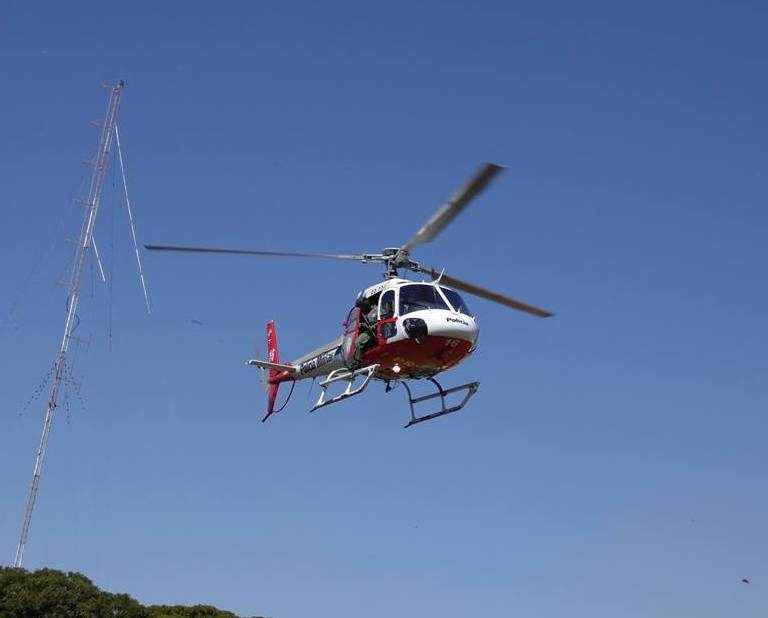 Águia 16 apoia operação saturação em Fernandópolis