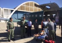 Ação conjunta entre a FAB e a PM viabiliza remoção aeromédica de policial militar.