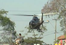 Roubo de caminhonete termina com perseguição e tiroteio, em Goiânia