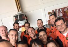 Médicos do GRAU recebem instrução de segurança de voo, treinam técnicas de salvamento e discutem casos clínicos