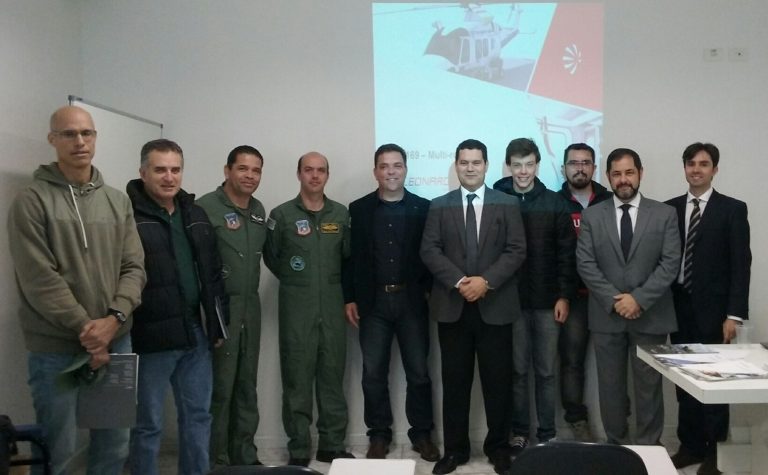 Leonardo faz apresentação de helicópteros para a Segurança Pública de São Paulo