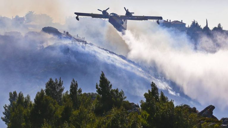 1416 bombeiros combatem 90 incêndios florestais em Portugal e pessoas são presas por crime de incêndio florestal