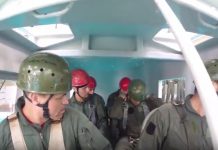 Pilotos da Receita fazem treinamento para situações de emergências em helicópteros