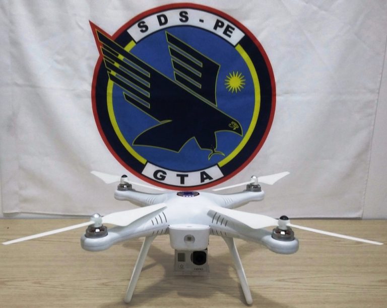 GTA de Pernambuco faz estudo de viabilidade para uso de VANTs