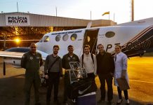 Batalhão de Radiopatrulhamento Aéreo de Minas realiza missão de transporte de órgãos em Salvador/BA
