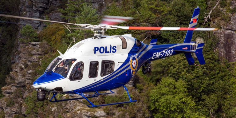 Helicópteros Bell 429 atingem 95% de disponibilidade na Turquia