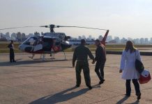 Acionado pela Central Nacional de Transplantes, Águia 12 realiza transporte de coração