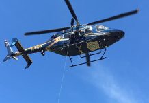 Bombeiro voluntário morre após cair de helicóptero americano durante treinamento