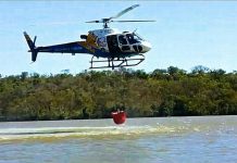 Aeronave da SSP reforça o combate aos focos de incêndios em Tocantins