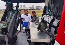 Mais um transporte de coração é realizado pelo Grupamento Aéreo de São Paulo