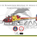 AS-350 Minas Gerais -Esquadrilha Arcanjo