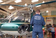 Helicóptero dos bombeiros volta a atuar no Vale do Itajaí e Litoral Norte