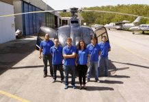 Pilotos da Barra criam instituto para monitorar o meio ambiente de helicóptero