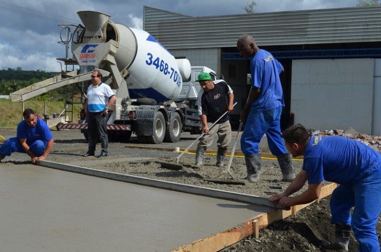 Obras de instalação do Saer seguem em ritmo acelerado