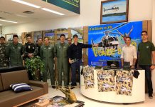 Ciopaer monta base e apresenta trabalho do grupamento em shopping de Cuiabá