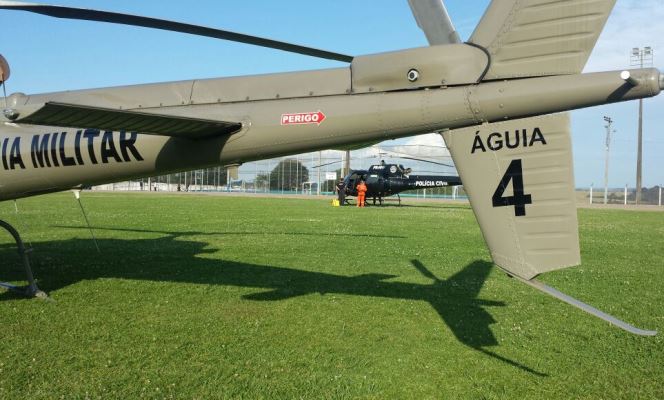 SAMU, PM e PC formam uma corrente para salvar vidas em Santa Catarina