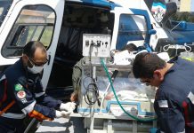 Helicóptero da PM é usado para resgatar recém-nascido e idosa no norte do Espírito Santo