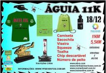 Base da Praia Grande promove a corrida Águia 11K