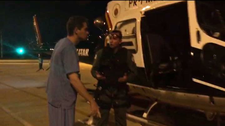 Helicóptero da PMDF transporta coração de doador e salva vida