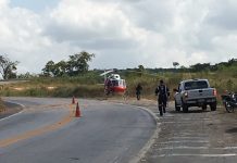 Falcão 05 do Grupamento Aéreo de Alagoas resgata vítimas de acidente na BR-101