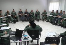 Grupamento Aéreo realiza CRM na Base de Rio Preto