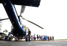 Comemoração reúne crianças no hangar do Ciopaer para manhã de festa