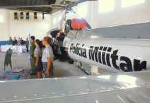 Grupamento Aéreo comemora o Dia do Aviador e recebe partitura da canção Cântico das Águias