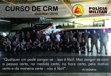 Esquadrilha Pégasus realiza curso de CRM – Corporate Resource Management