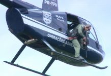 Em operação há quatro meses, helicóptero da Polícia Civil já realizou 76 atendimentos no Paraná
