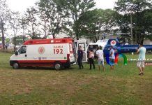 Em seu primeiro voo, helicóptero do SAMU transfere bebê de 40 dias para Umuarama/PR