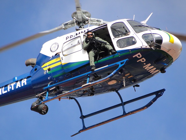 Policia mobiliza viaturas e helicóptero para recuperar Hilux roubada em Várzea Grande/MT