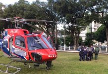 GTA-PE/SAMU transfere policial militar baleado de Caruaru para Recife