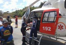 Quatro pessoas ficam feridas após capotamento na BR 101