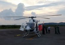 Arcanjo 04 faz transporte aeromédico noturno de motociclista acidentado em Varginha/MG