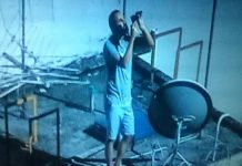 Justiça realiza audiência sobre caso do agente da EPTC que atrapalhava helicópteros com laser Agente da EPTC foi flagrado usando o laser contra helicópteros da BM e PC durante protestos na Capital / Foto: Divulgação Polícia Civil