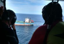 Helicóptero do Batalhão de Aviação da Brigada realiza resgate em alto mar