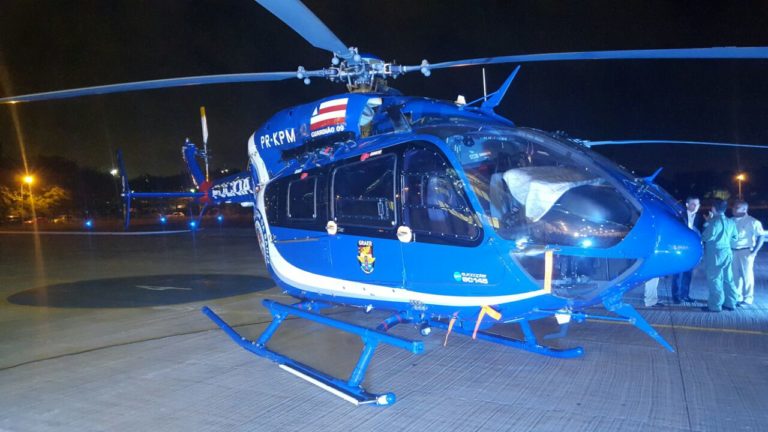 Grupamento Aéreo da PM da Bahia completa 10 de anos salvando e protengendo vidas