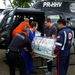 SAER e SARA realizam transporte aeromédico de recém-nascido