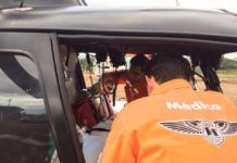 Paciente com queimadura grave é transportado de helicóptero até Campos Novos