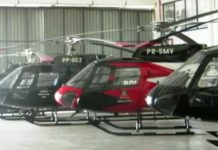 Helicópteros da Polícia Civil de São Paulo estão sem voar por falta de contrato de manutenção