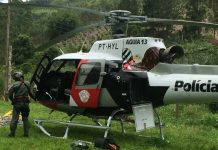 COE e Águia salvam dupla perdida em mata em Salesópolis/SP