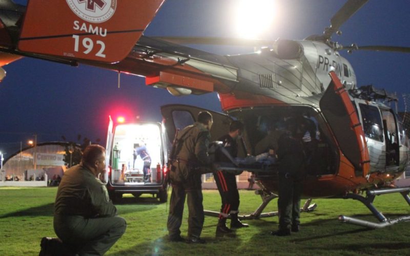 EC 145 do CIOPAer realiza transporte aeromédico de criança para Fortaleza