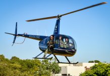 Helicóptero da Polícia Civil vai reforçar patrulhamento no Lago de Itaipu